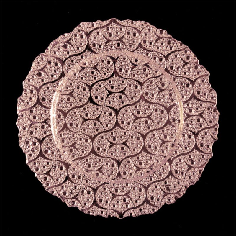 Wholesale Glass Charger Plate PZ-049 - Image 4